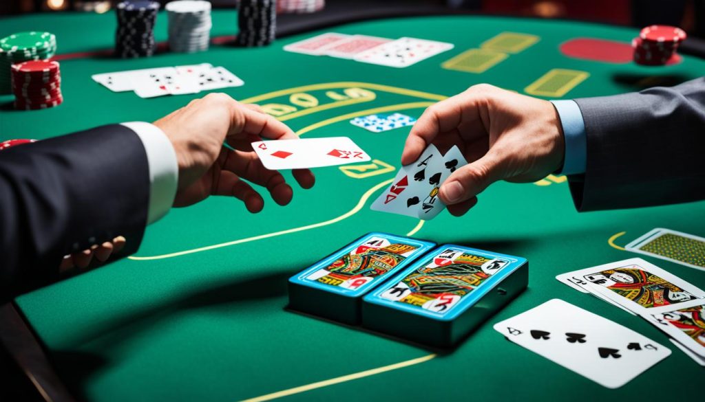 Meja blackjack virtual